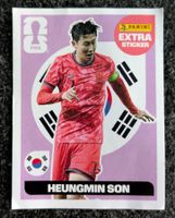Panini Sticker Heungmin Son EXTRA STICKER Silber FIFA
