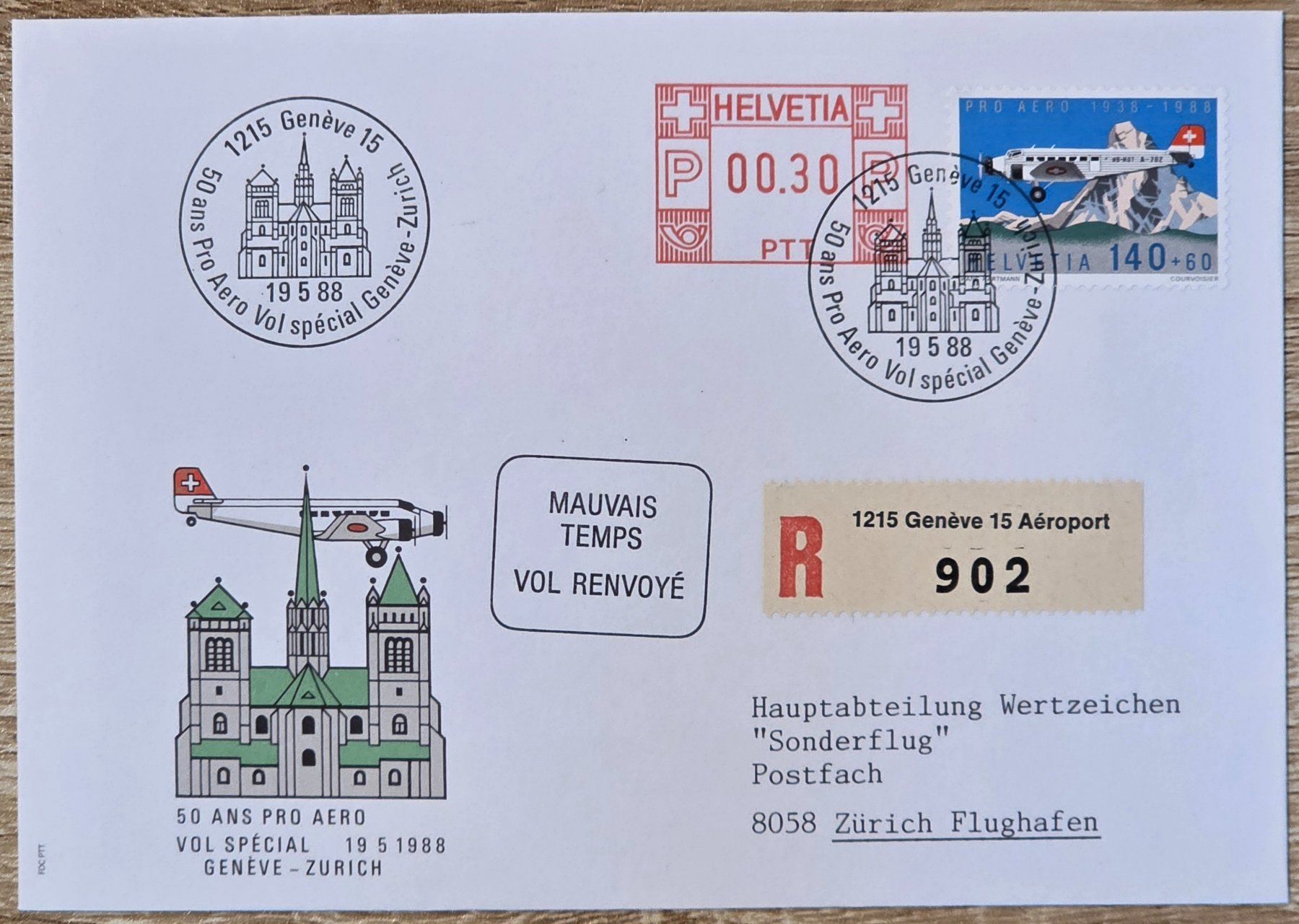 Tous les timbres: Blocco Pro Aero 1988 – Neuf (Voir description) à Rohrbach par lod_m58r 4