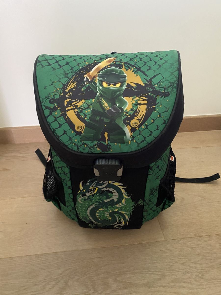 Borse & Zaini: Sac d'école Original Lego Ninjago vert! – Usato da Plan-les-Ouates venduto da jac_8n8y