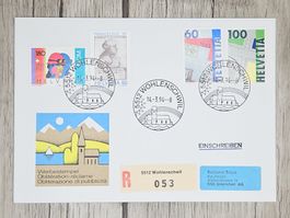 CL11 Enveloppe + Timbre Suisse 1994