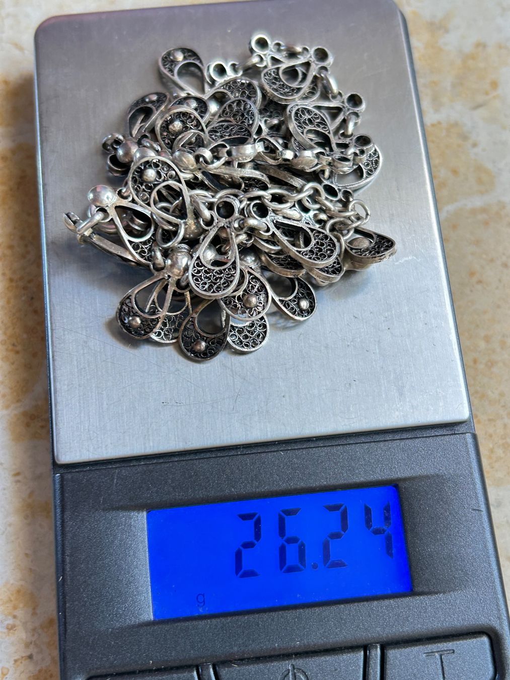 Catenine: Wunderschöne Vintage Silberkette (800) – Usato da Dittingen venduto da Bijoubelle 8
