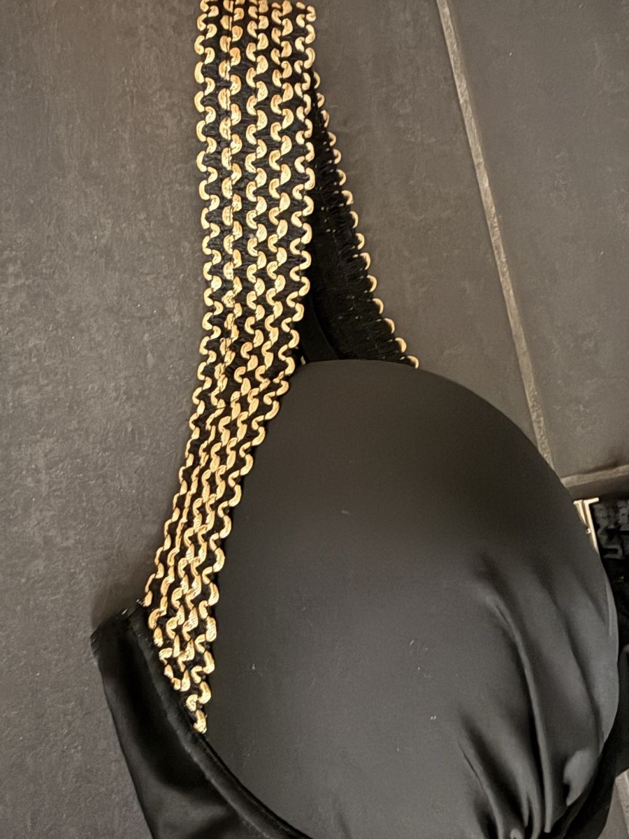 Costumi da bagno & Bikini: Schwarzer Bikini mit Goldmuster, xl- Sommer Hit! – Nuovo (secondo la descrizione) da Winterthur venduto da hera05 1