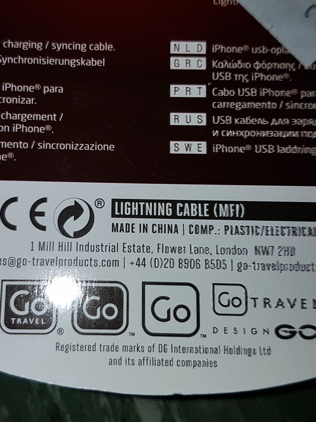 Apple Cavi: USB Charge & Sync Lightning Cable – Nuovo e nell'imballaggio originale da Zürich venduto da Avd 6