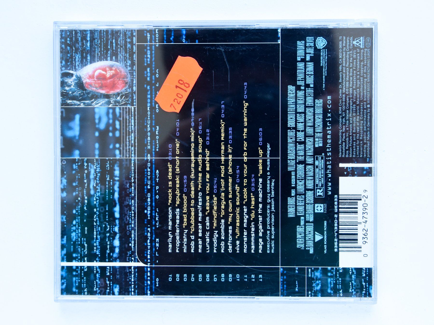 CD: The Matrix (Soundtrack) – Usato da Belmont-sur-Yverdon venduto da ag97 2