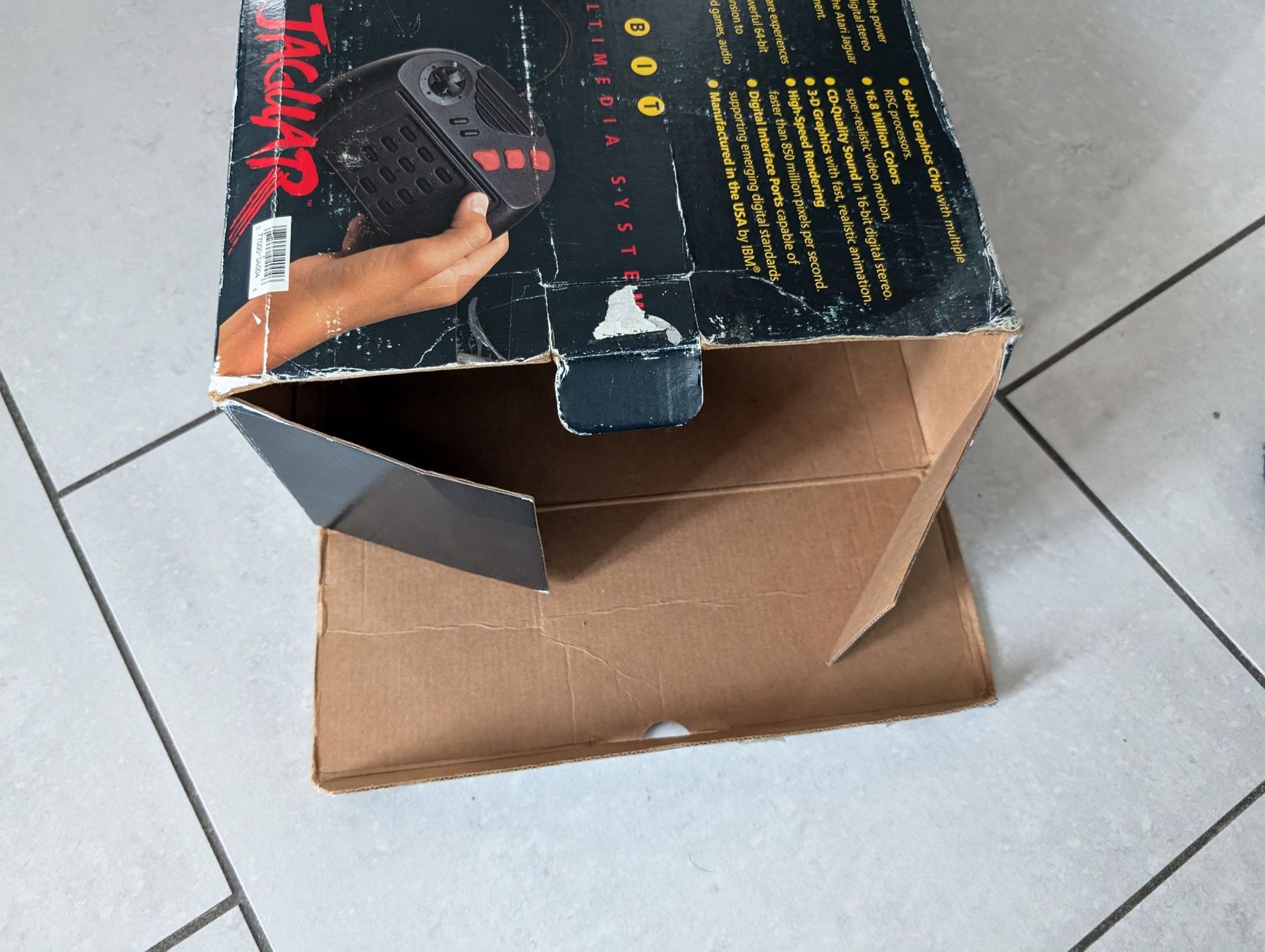 Atari Console: ATARI JAGUAR KONSOLE (US) + 3 SPIELE!!! – Usato da Spiegel b. Bern venduto da Natix 5