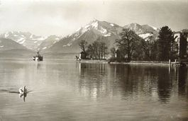 THUN Schloss Schadau - Dampfschiff