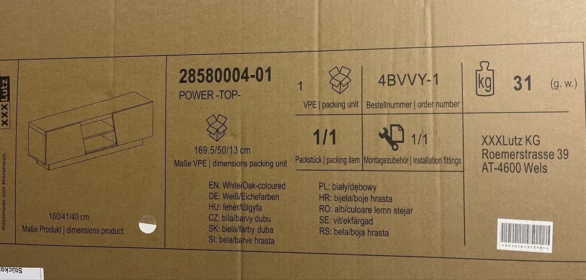 Mobili TV: Lowboard – Nuovo e nell'imballaggio originale da Hölstein venduto da sam_7lvn 3