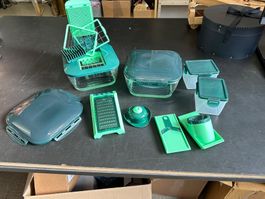 Genius Nicer Dicer Chef Set mit extra Aufbewahrungs Box