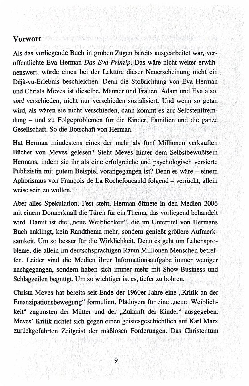 Libri: Christa Meves - Kritik an der Emanzipationsbewegung – Nuovo (secondo la descrizione) da Sarnen venduto da Livres 5