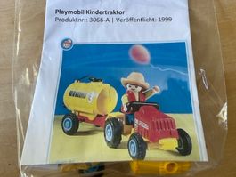 Playmobil Kindertraktor 3066-A Set mit Anleitung neu