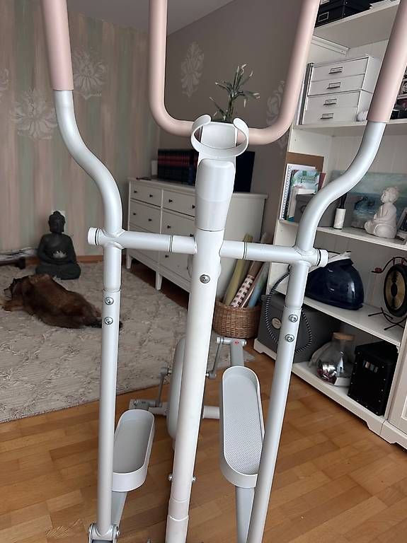 Vélos d'appartement:     Crosstrainer DOMYOS Initial EL 100  neuwertig – D'occasion à Untereggen par donttradeonme