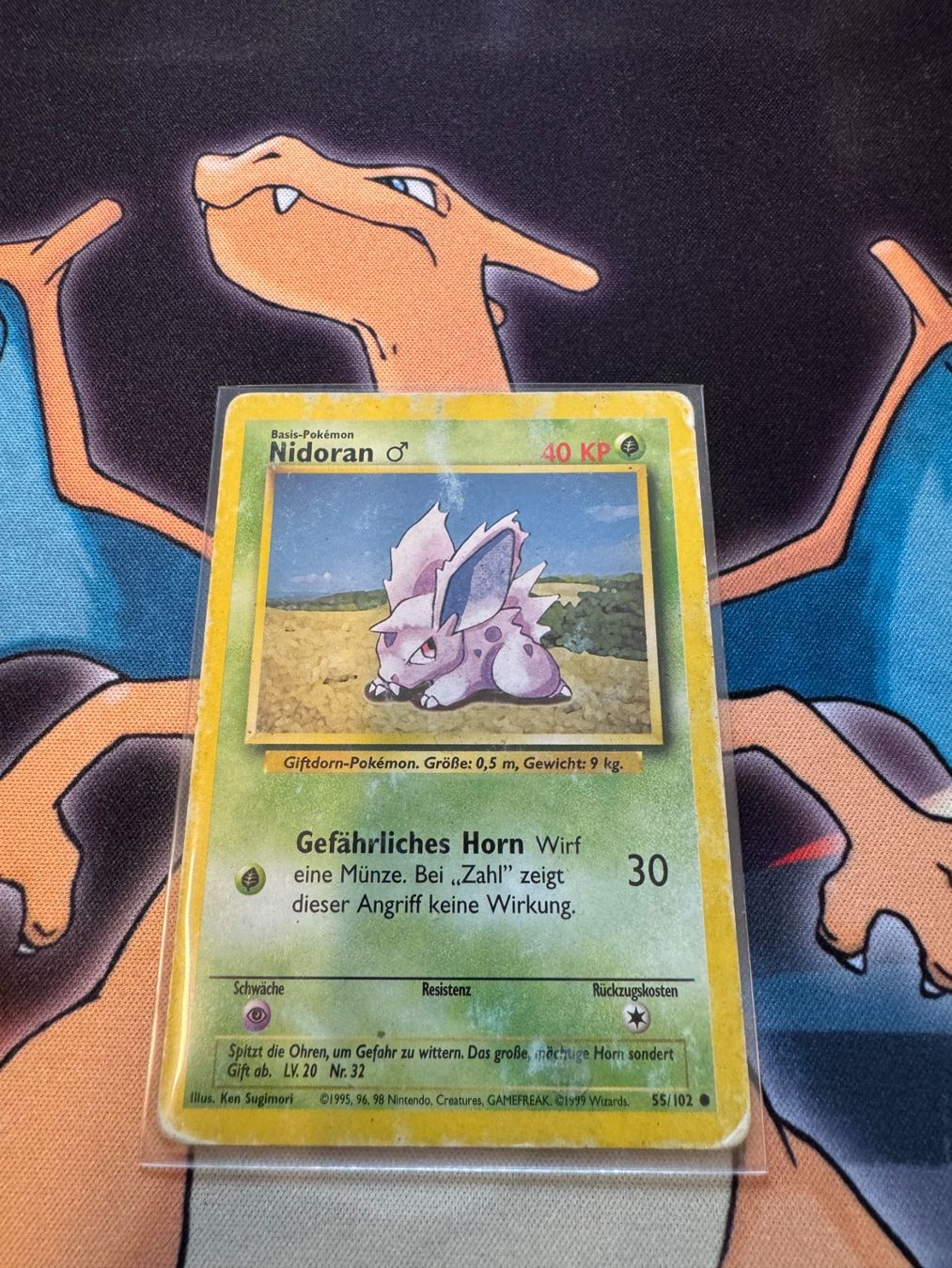 Pokémon Sammelbilder & Trading cards: Nidoran [M] (BS 55) - DE - Base Set – Gebraucht aus Bülach von Pfrenzel