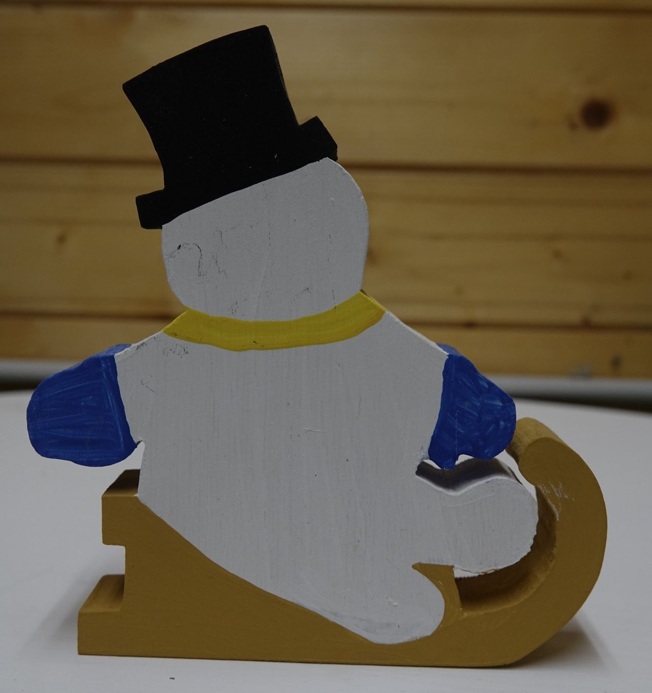 Tutte le decorazioni: Schneemann auf Schlitten aus Holz – Nuovo e nell'imballaggio originale da Rüegsauschachen venduto da ivatug 1