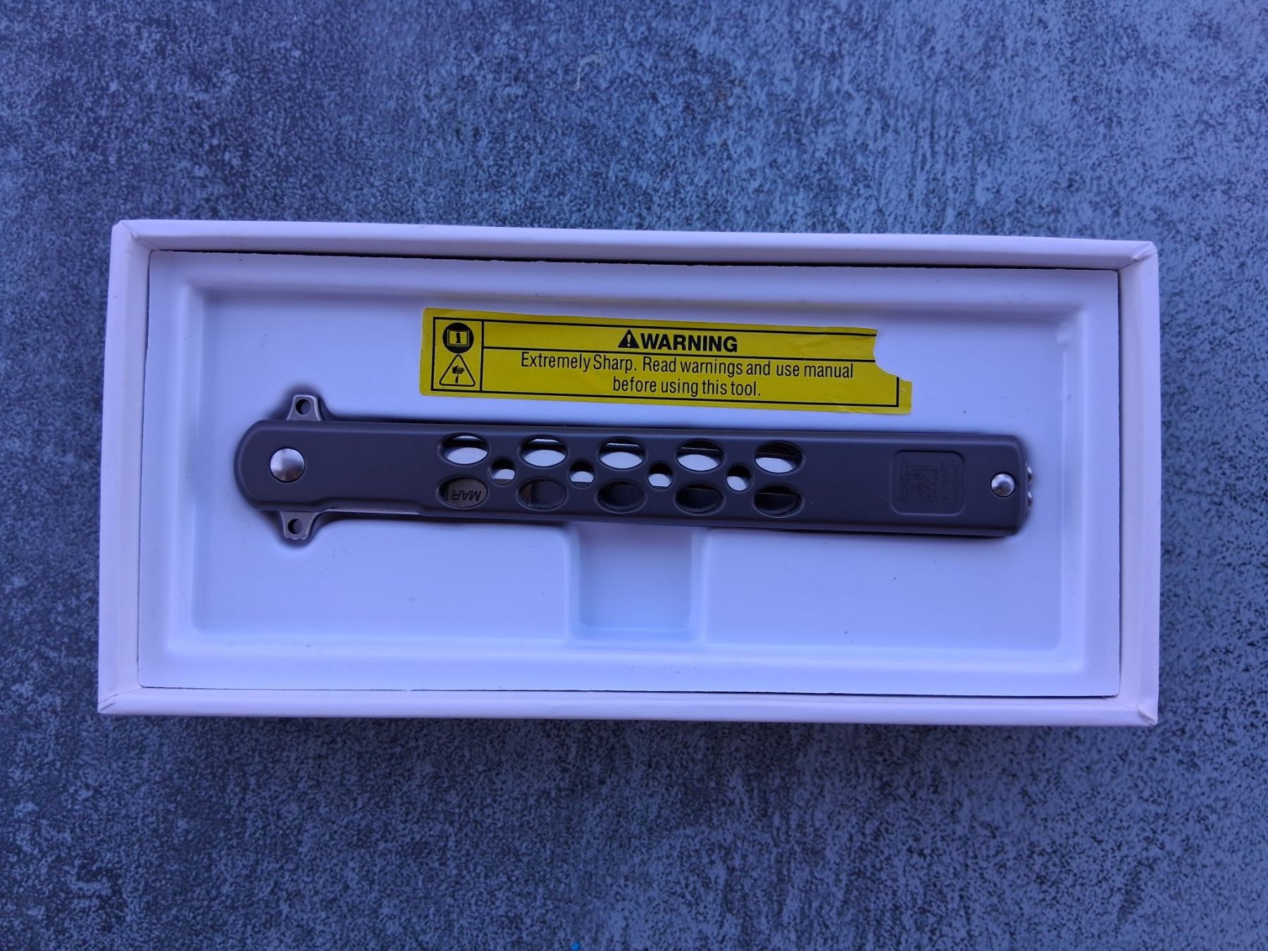 Accessori: Al Mar Quiksteel 4 Messer – Nuovo e nell'imballaggio originale da Bern venduto da Micshap 3