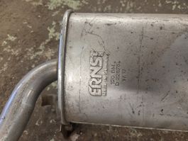 VW Polo 86C Endschalldämpfer Auspuff ERNST 861 253 609