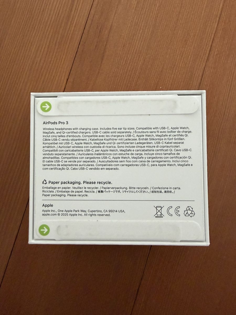 Apple Cuffie: Apple AirPods Pro 3 – Nuovo e nell'imballaggio originale da Flawil venduto da pso_n9zv 1