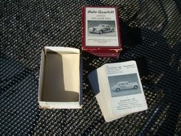 Quartett Autos aus aller Welt Auto-Quartett rar vintage