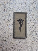 Dienstzweigabzeichen Sanitätstruppen mit klett