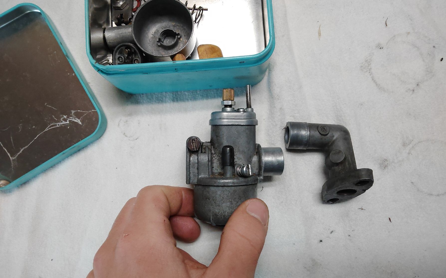 Bing Mofa-Ersatzteile: Puch E50 12mm Vergaserset – Gebraucht aus Eschenbach SG von familie.klaus 4