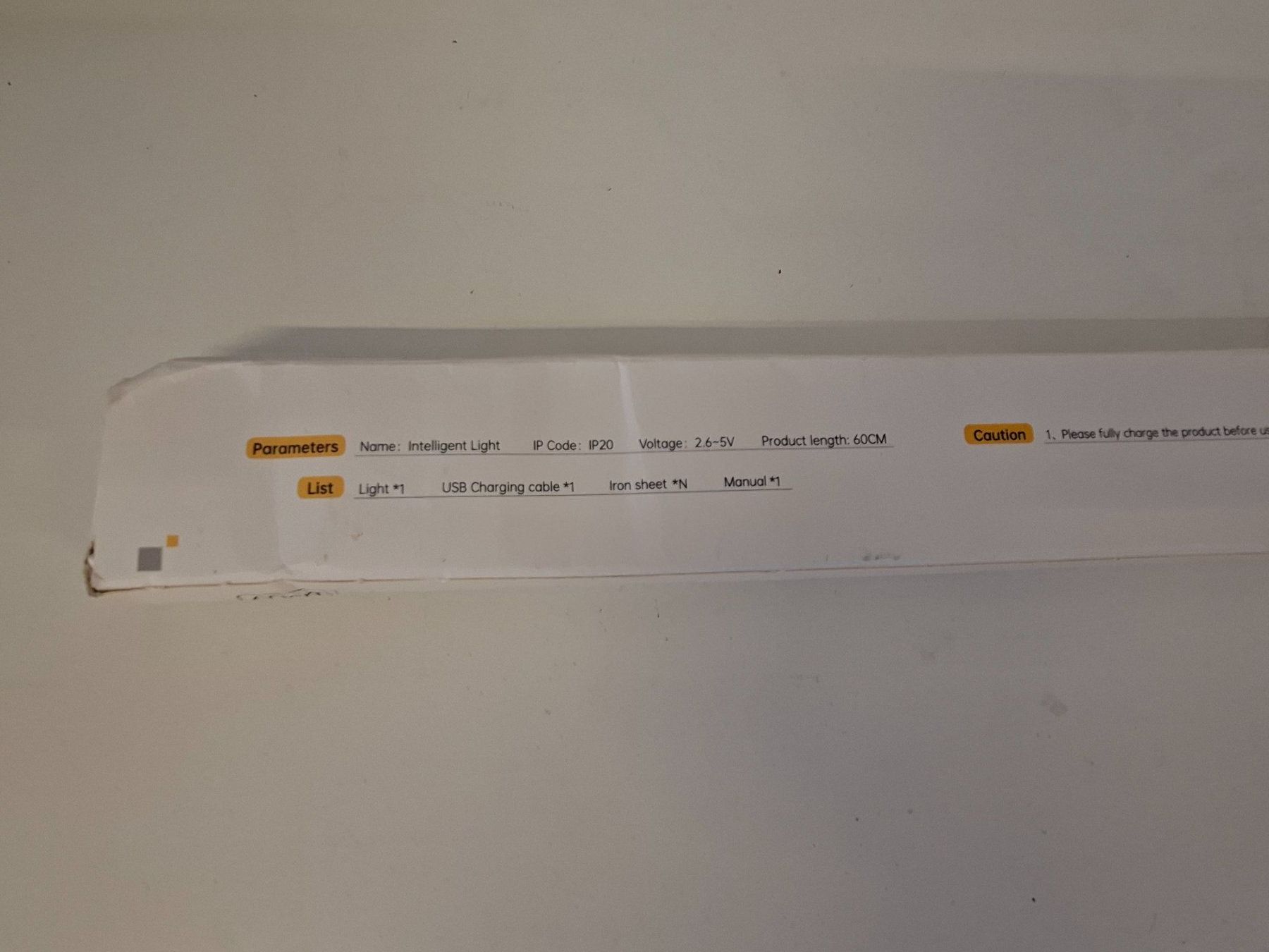 Lampade: "Intelligent Light" LED-Lichtleiste, schwarz – Usato da Wettingen venduto da Wendemarket 4