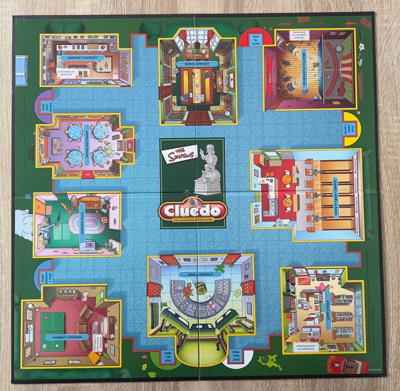 Parker Giochi: Cluedo The Simpsons Edition 2006 Selten – Usato da Rebstein venduto da gimmma 4