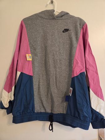 Nike Kapuzenpullover mehrfarbig gebraucht guter Zustand