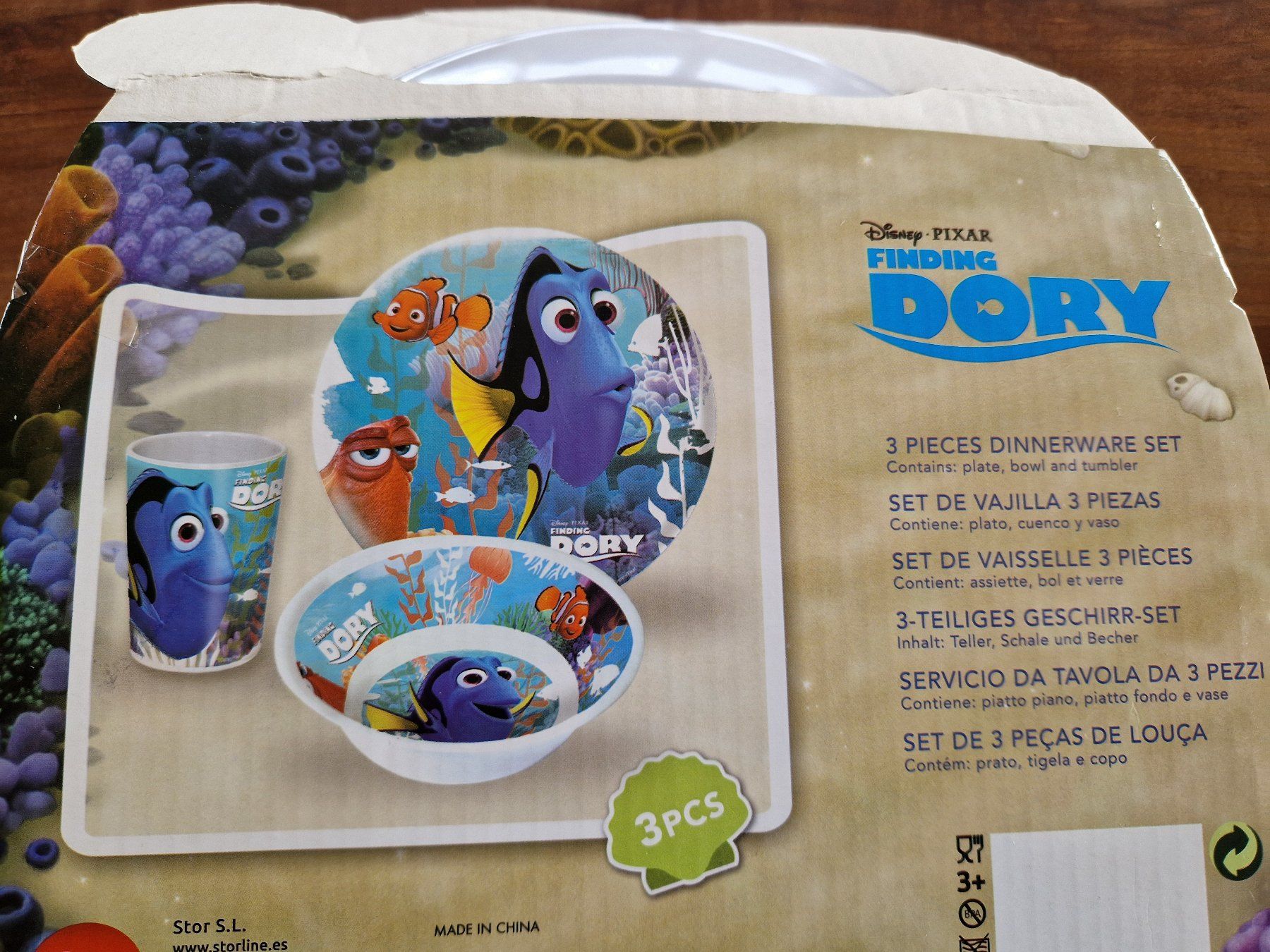 Disney Set di piatti: !!! NEU !!! Kindergeschirr "Finding Dory" – Nuovo e nell'imballaggio originale da Giswil venduto da monimaus08 1