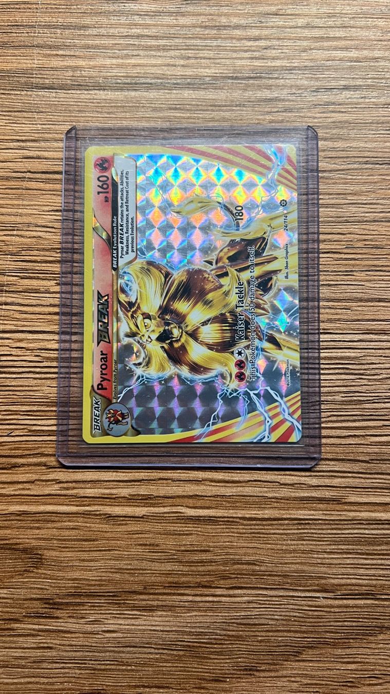 Pokémon Sammelbilder & Trading cards: Pyroar BREAK - Steam Siege 24/116 - Englisch - NM – Neu (gemäss Beschreibung) aus Basel von david.rdm