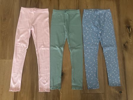 Mädchen Leggings 3er Set Grösse 134 guter Zustand🌸🌺
