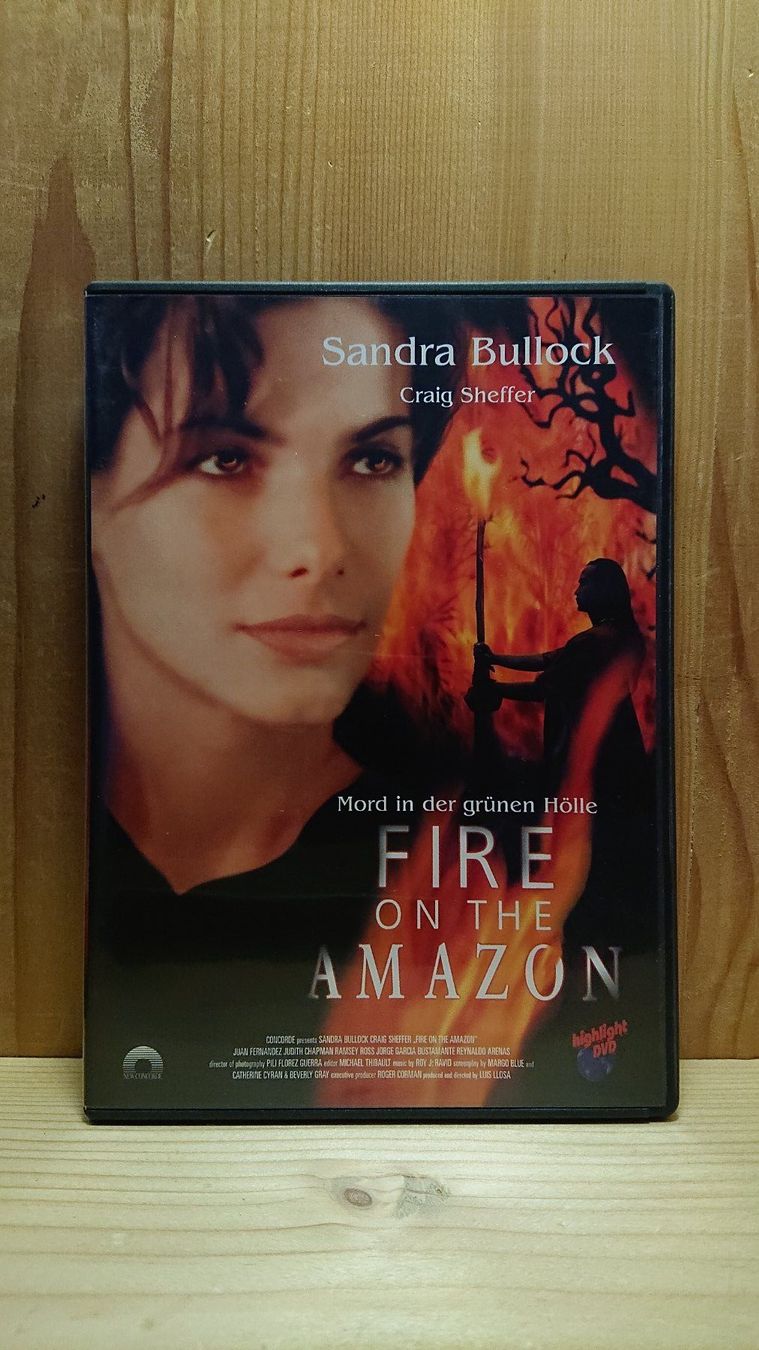 Alle DVDs: FIRE ON THE AMAZON DVD mit Sandra Bullock – Gebraucht aus Wilderswil von