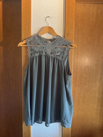 Blusentop Spitzentop