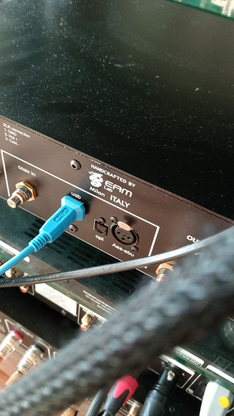 Convertisseurs: NOS - EAM Lab's Musica D101 DAC & Digital Preamplifier – Neuf (Voir description) à St-Cergue par per_6cx5 7
