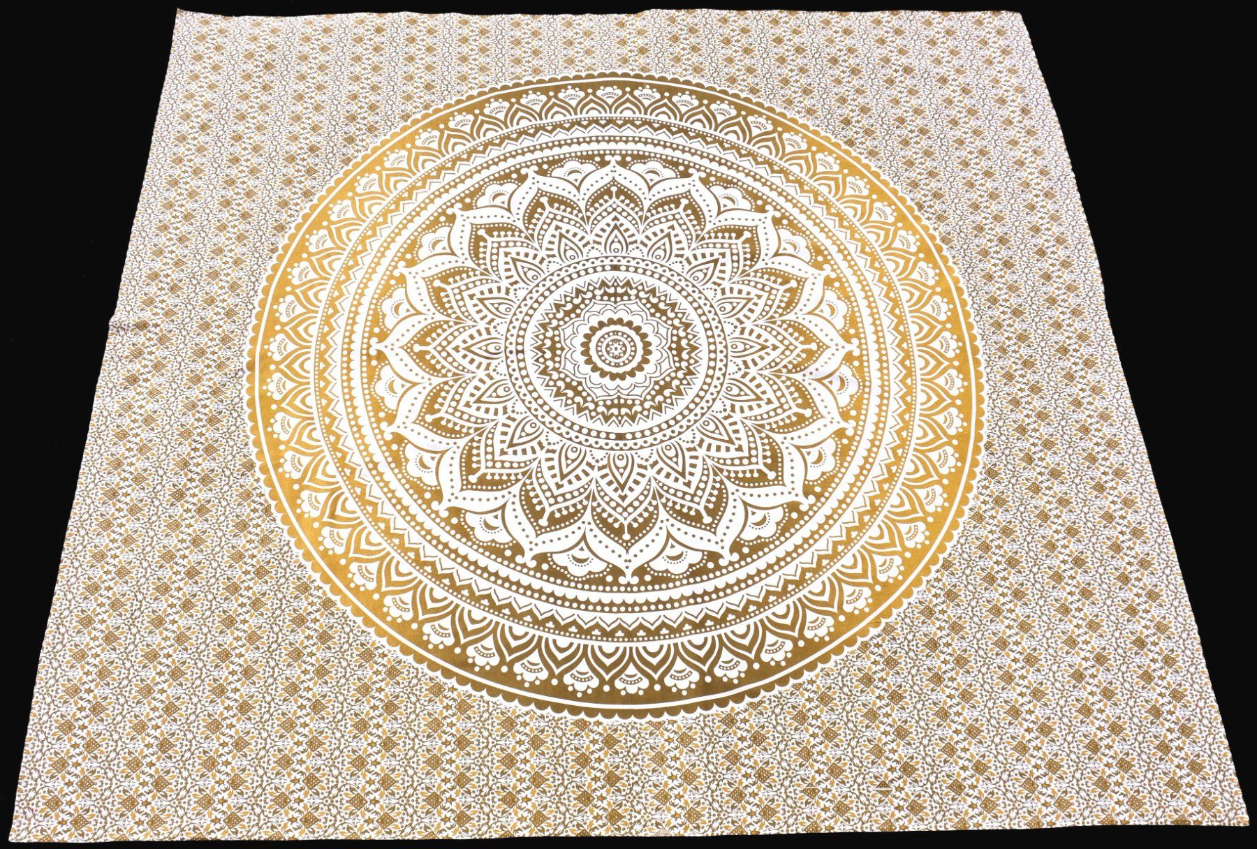 Coperte: XL Tuch Mandala aus Baumwolle Picknickdecke Sofadecke Deko – Nuovo (secondo la descrizione) da Zürich venduto da Masala-Oase