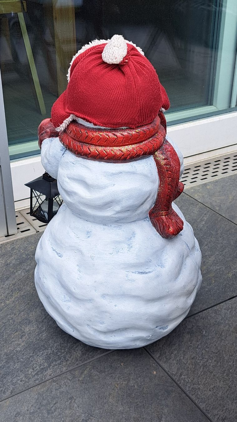 Statuette: Deko-Schneemann 55 cm hoch – Usato da Männedorf venduto da Heni68 2