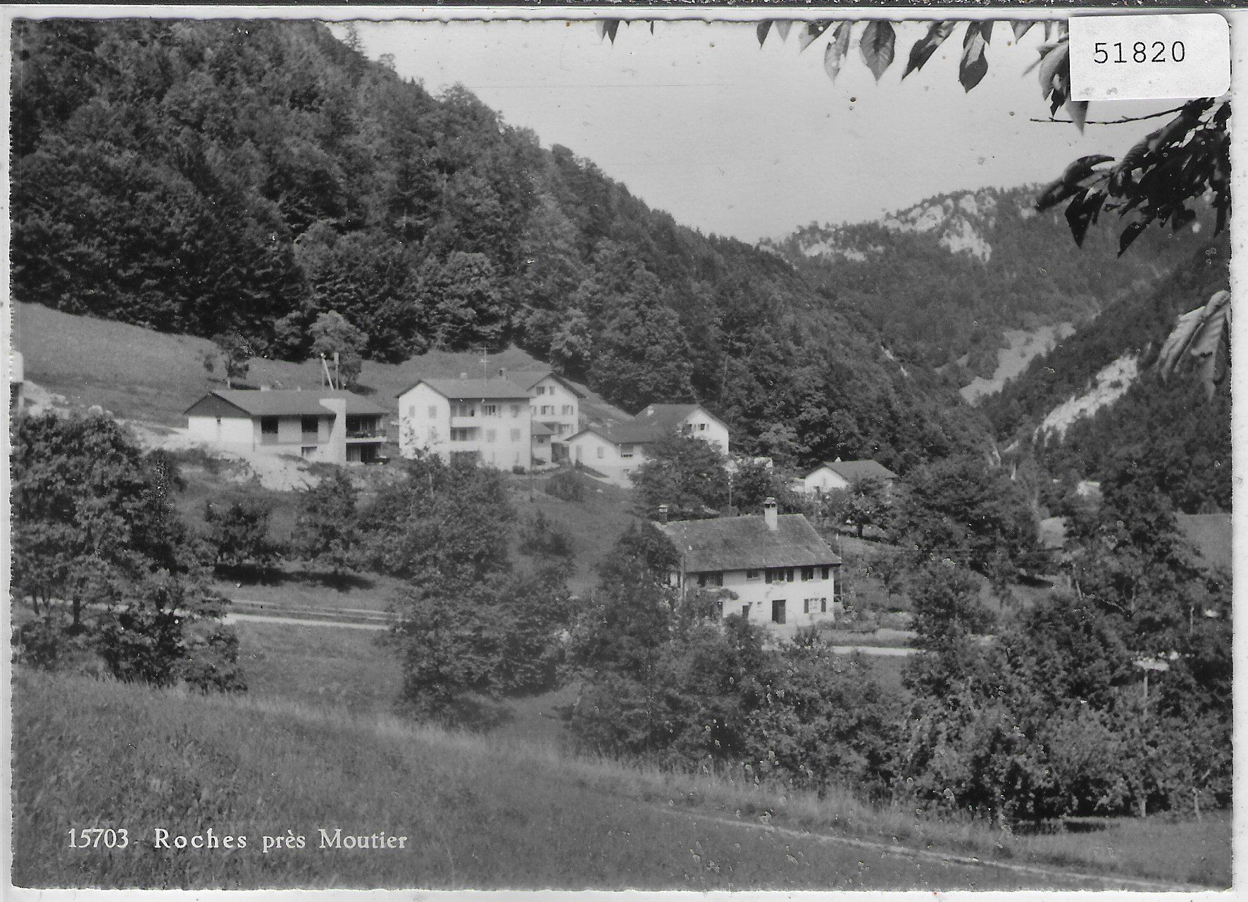 Cartoline postali: Roches pres Moutier – Usato da Ettingen venduto da Kartenplanet