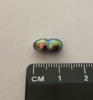 Perle de culture baroque teintée - jv2x / Zuchtperle