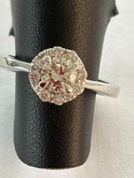 Ring Weissgold mit Brillanten