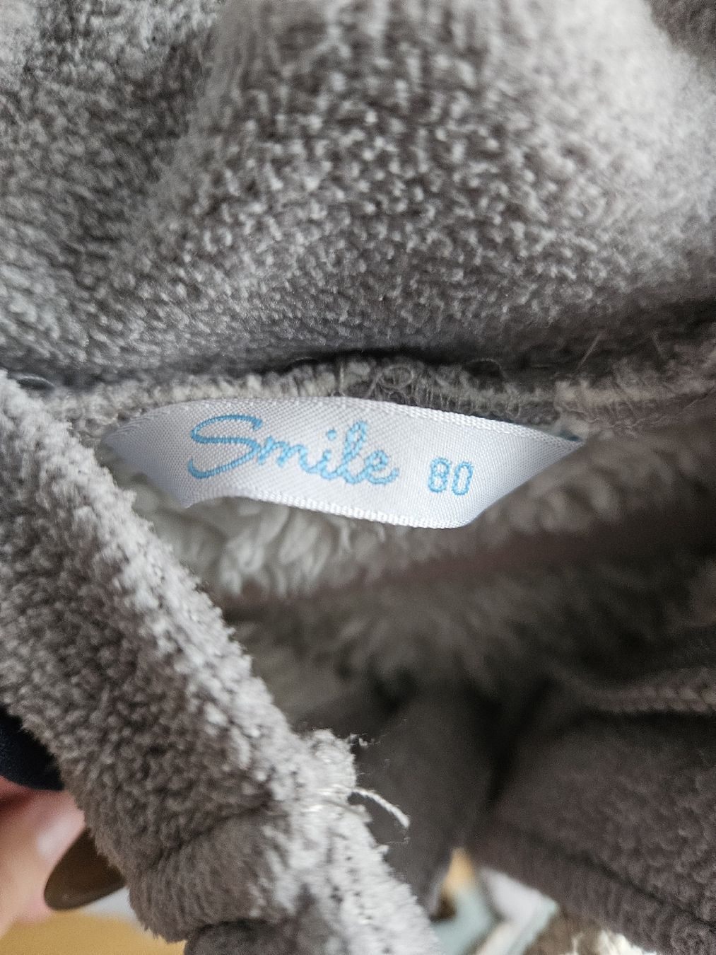 Jacken & Mäntel: Warme, kuschlige Winterjacke, Gr. 80, Grau mit Kapuze – Gebraucht aus Bern von Oloui 3