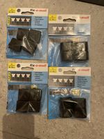 Fix-o-moll Möbelkappen 4x 30x30mm 4x 15x30mm neu