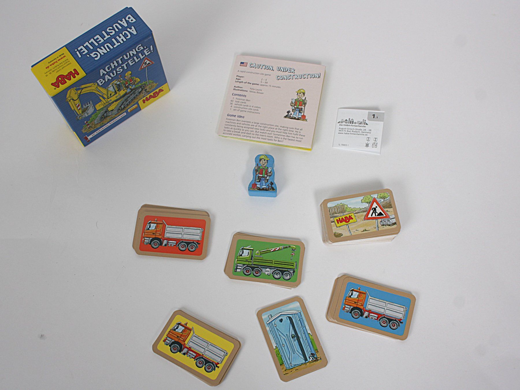 Haba Giochi: Achtung Baustelle – Usato da Zollikofen venduto da Restwert_Zollikofen 2