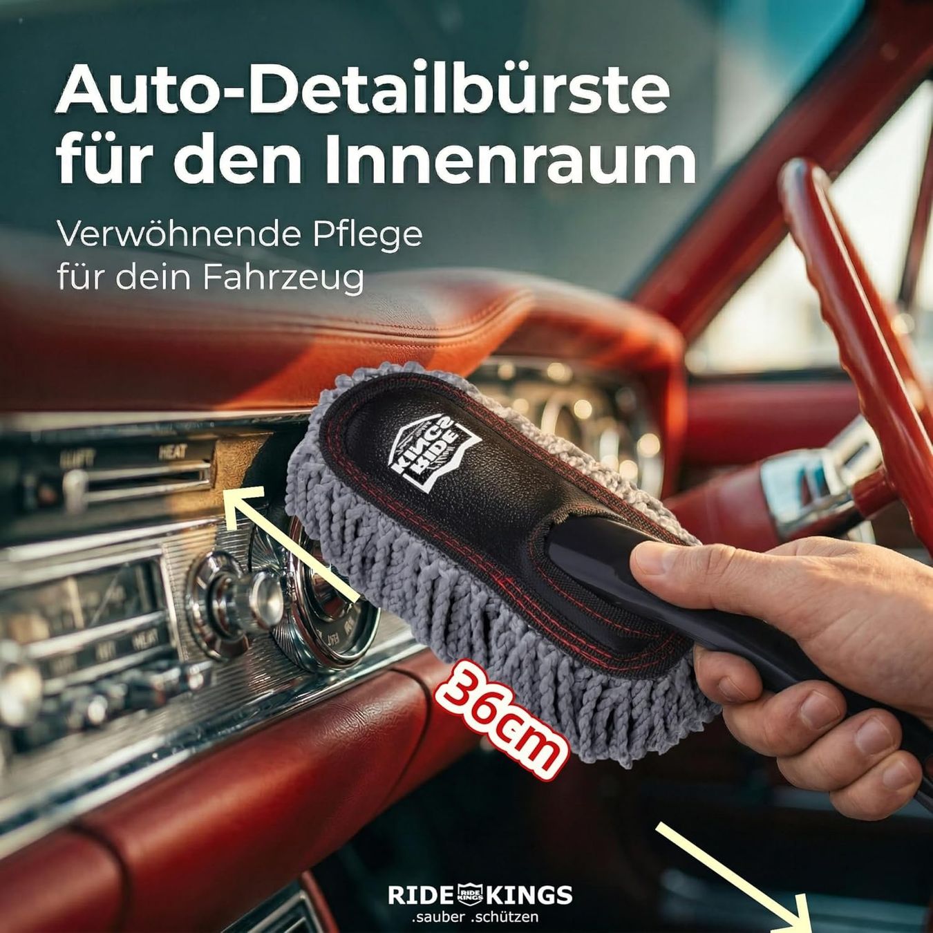 Tutti gli attrezzi: Auto Staubwedel Set Teleskop Baumwolle Lackschonend – Nuovo e nell'imballaggio originale da Suhr venduto da SchnapperCH 4