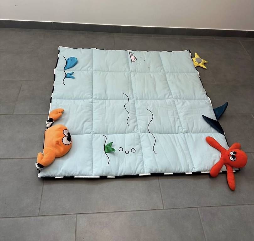 Chaises hautes: Set / seggiolone + tappeti +gioco  – D'occasion à Ruvigliana par aig_p7fj 4