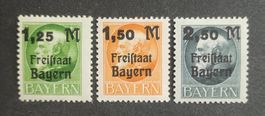 Bayern 1919, Ovpt. ungestempelte