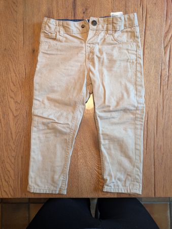 Kinder Hose, Beige, Grösse 98, für den Herbst