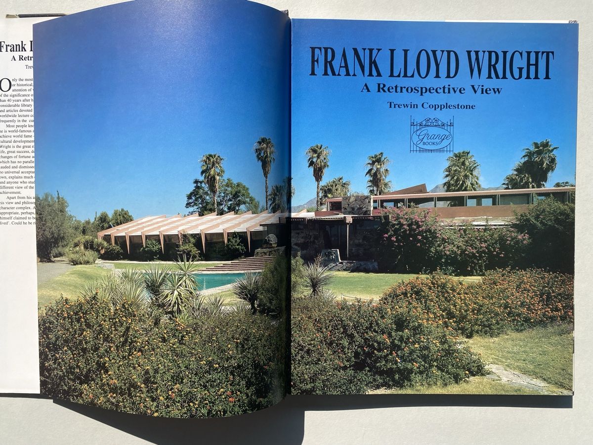 Libri: Frank Lloyd Wright Architektur Buch - Retrospektive – Usato da Zürich venduto da lesgarcons 3