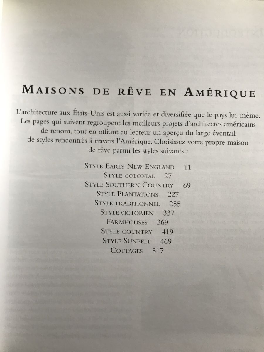 Libri: Maisons de Rêve en Amérique – Usato da Villeneuve VD venduto da sim_q5hp 2