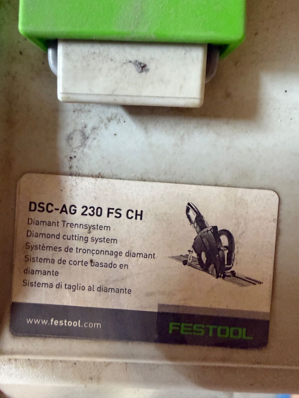 Festool Alle Maschinen: Festool Trennsystem DSC-AG 230 FS CH – Gebraucht aus Hinwil von buetzer__