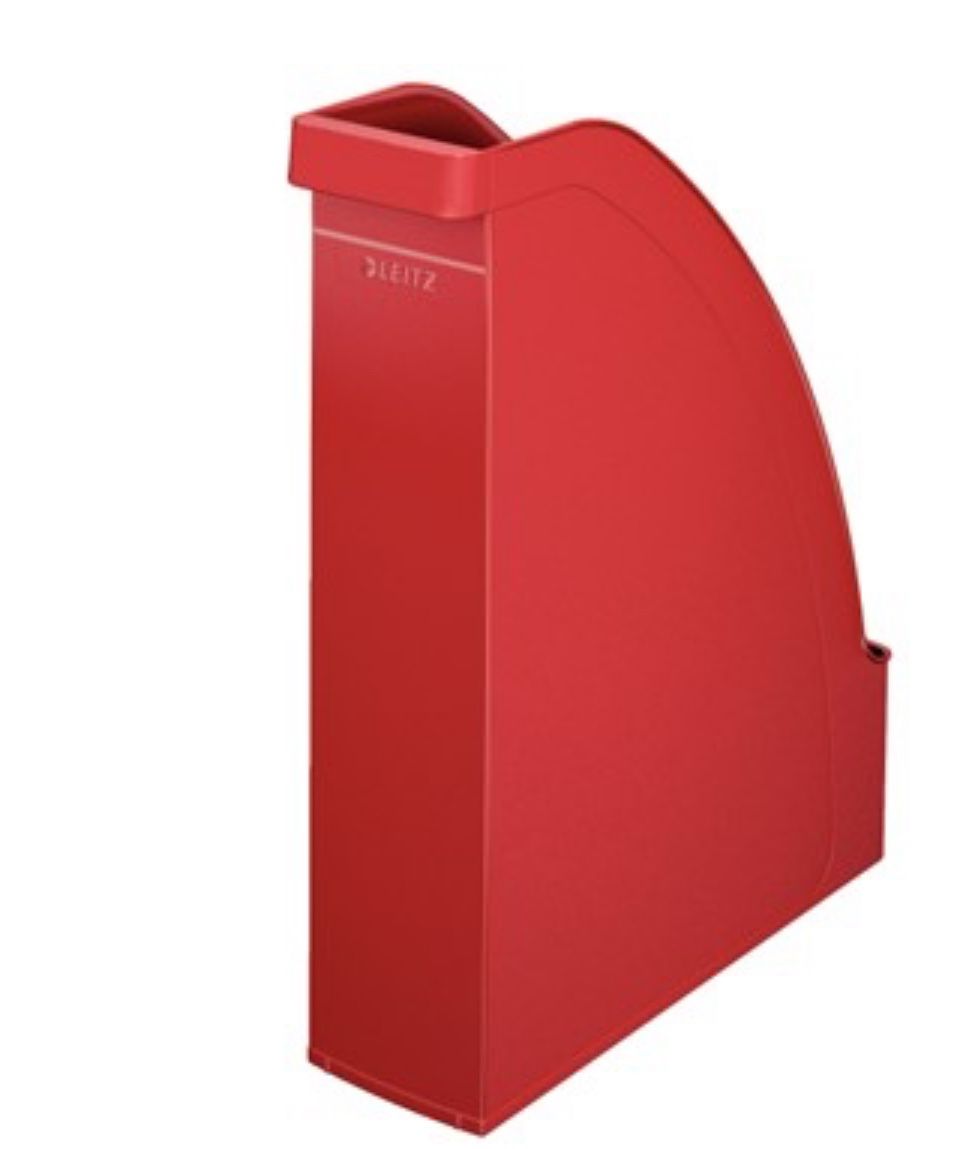 Leitz Ordner: 6 Stk. Leitz Plus Stehsammler, A4, ca. 70 mm, Rot – Neu und originalverpackt aus Necker von liq24