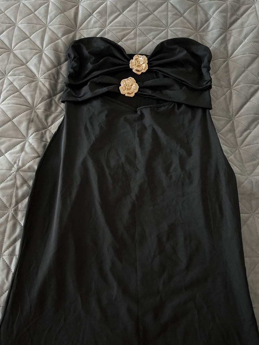 Kleider: Schwarzes Langes Kleid – Neu (gemäss Beschreibung) aus Tann von ivr_2vs 1