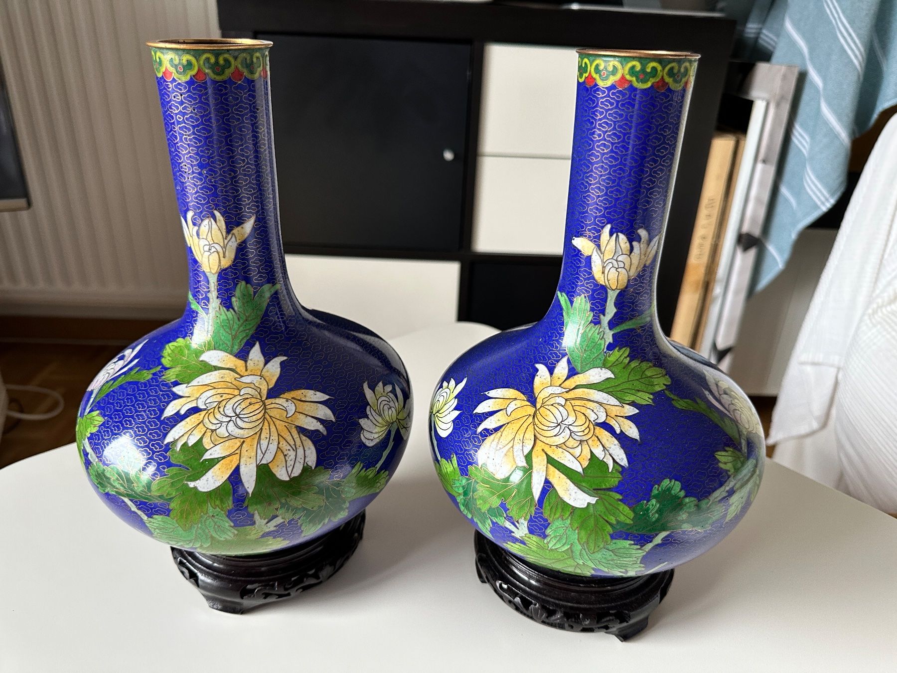 Vasen & Gefässe: Magnifique Ancien Vase Chinois x2 – Neu und originalverpackt aus Epalinges von Lily2006